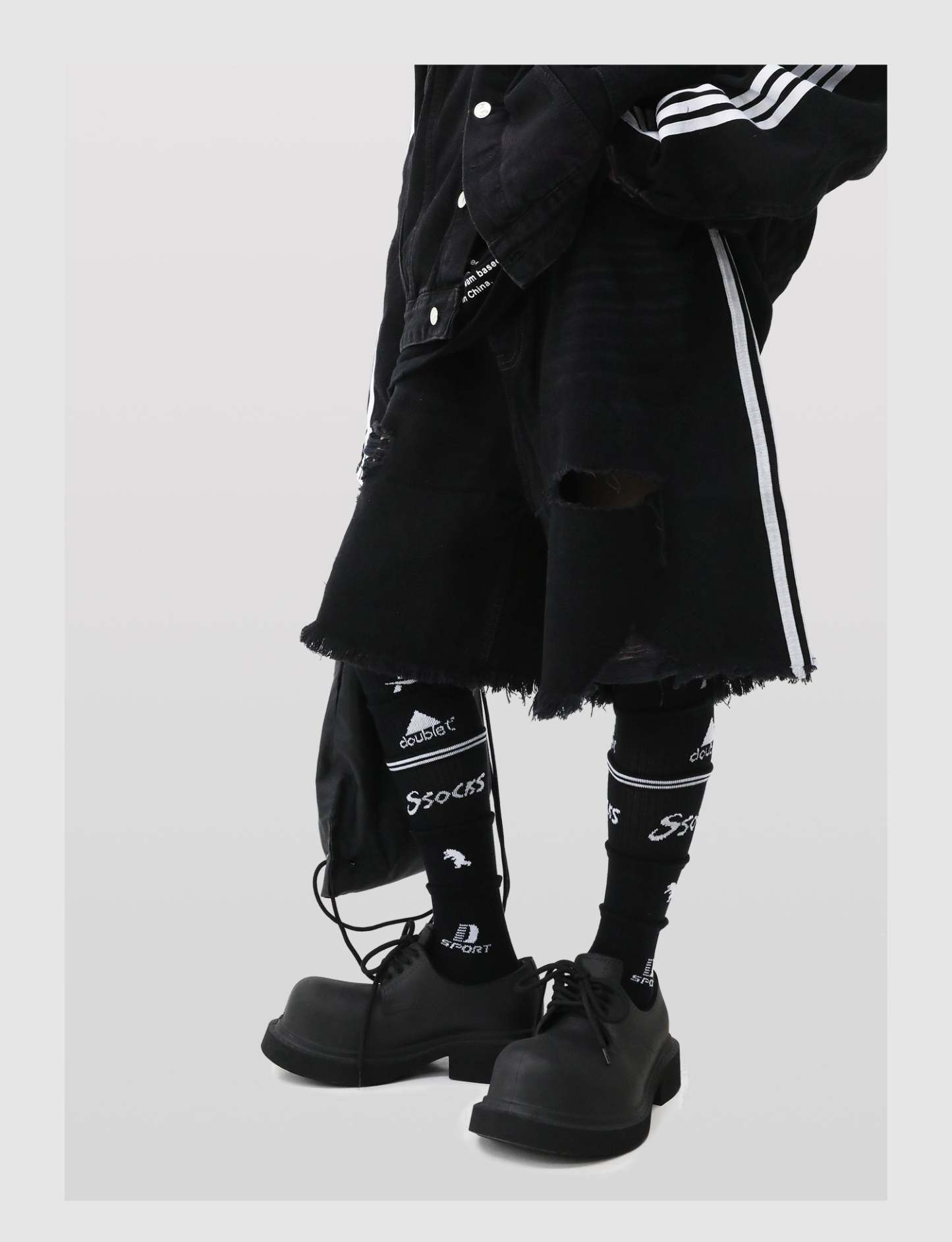 【New】Big Toe Platform Leather Shoes-IYAMIUIO