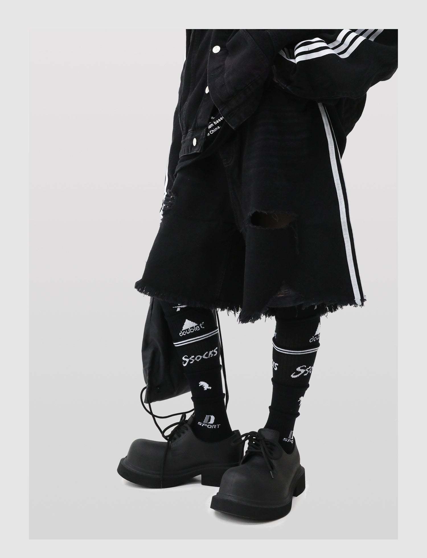 【New】Big Toe Platform Leather Shoes-IYAMIUIO