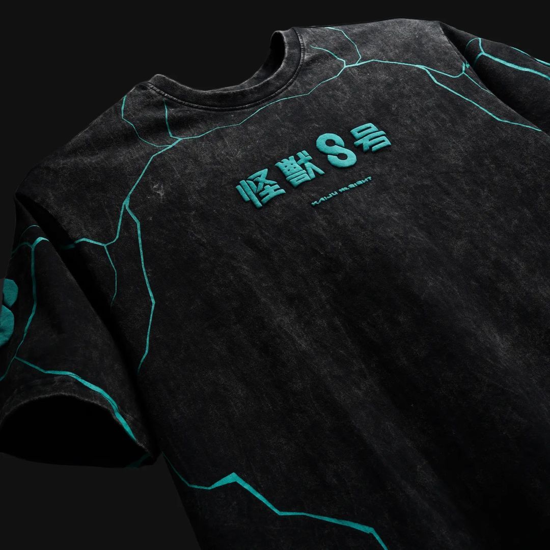 Kaiju No. 8 Vintage Puff Tee-IYAMIUIO