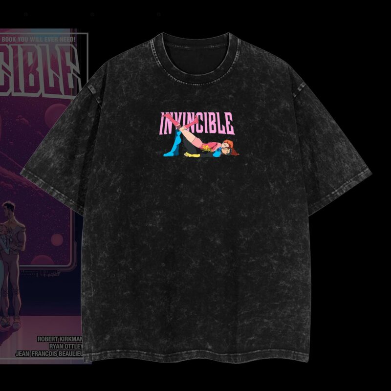 Love Pink Invincible Washed Tee