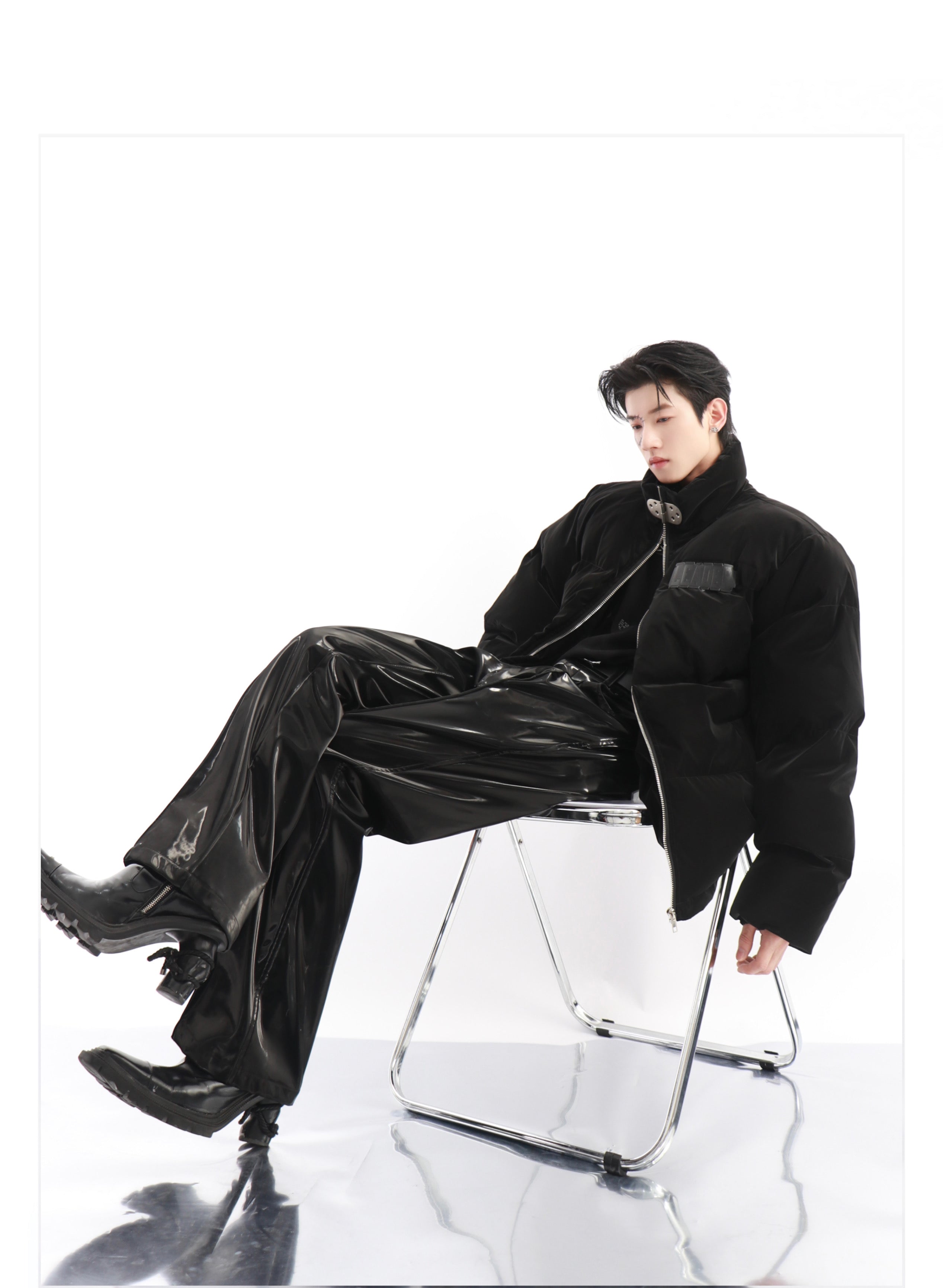 Punk Style Cotton Coat-IYAMIUIO