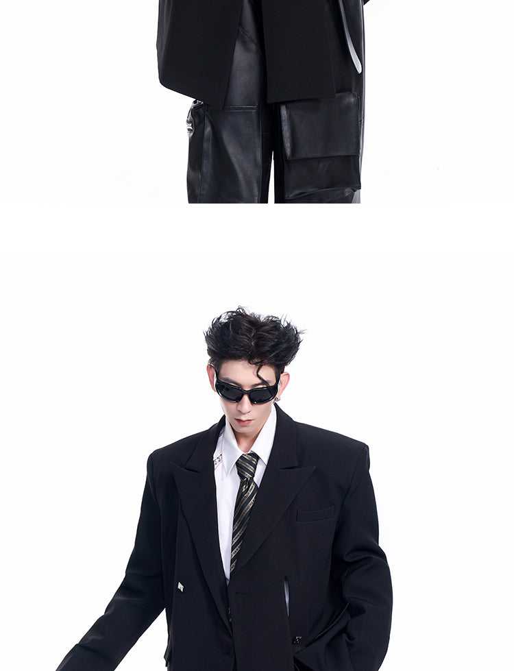 【24s Oct.】Men’s Split Hem Blazer-IYAMIUIO