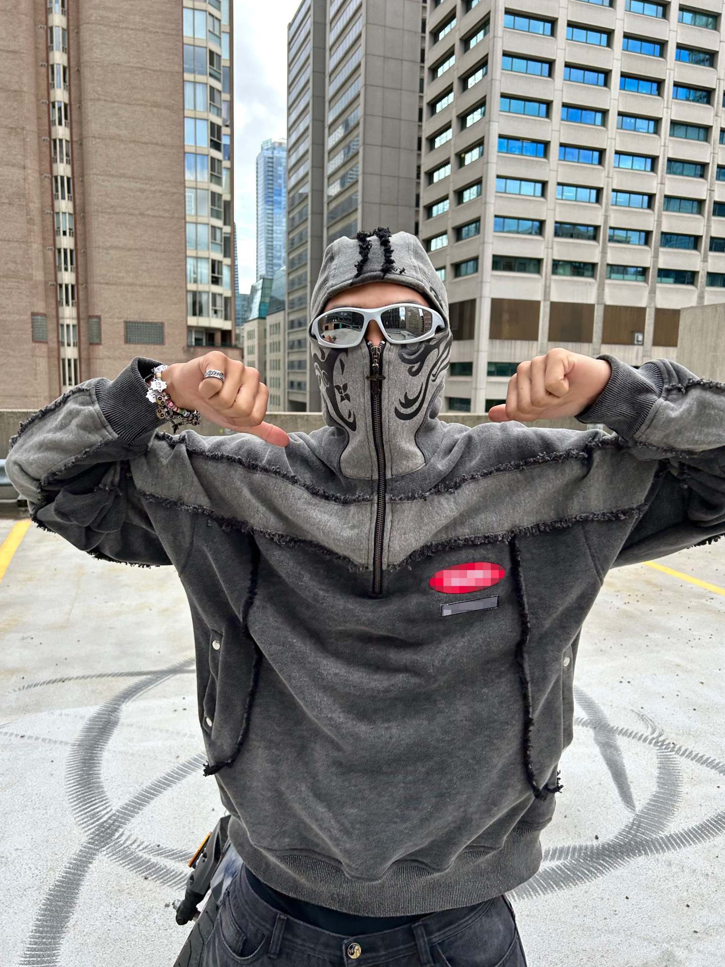 "Opposition" Hoodie-IYAMIUIO