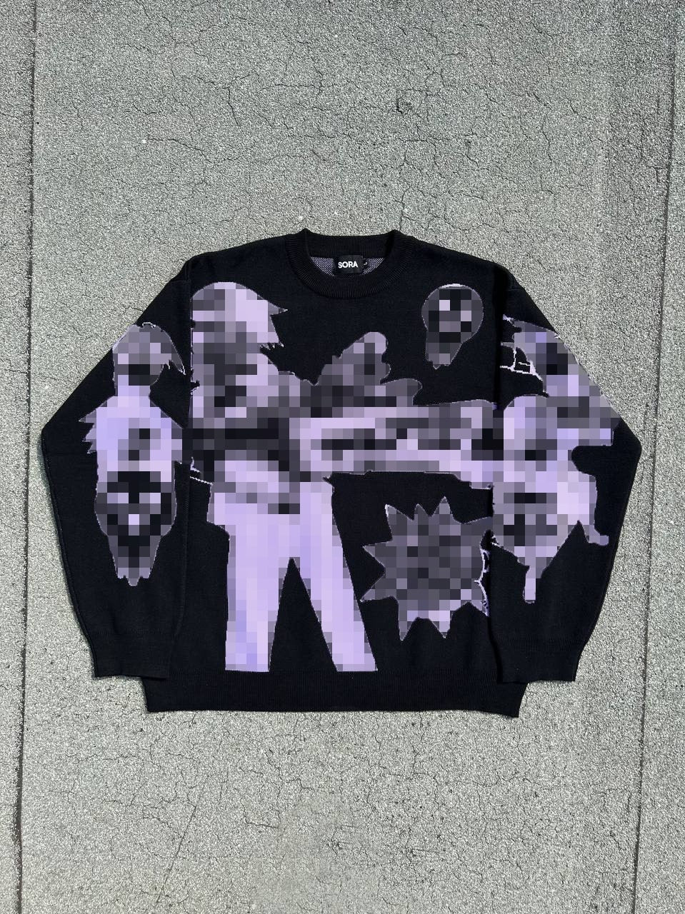 "Weapon Partners" Knit Black-IYAMIUIO