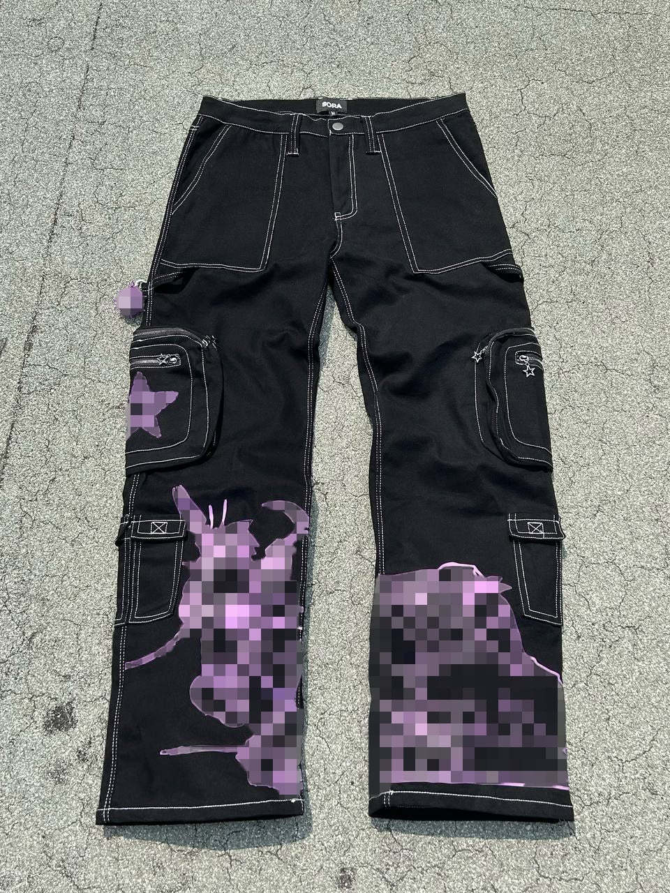 "Unchained" Cargo Pants-IYAMIUIO