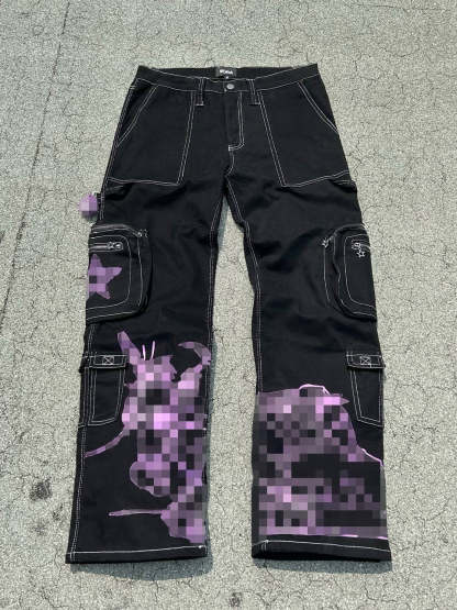 "Unchained" Cargo Pants-IYAMIUIO