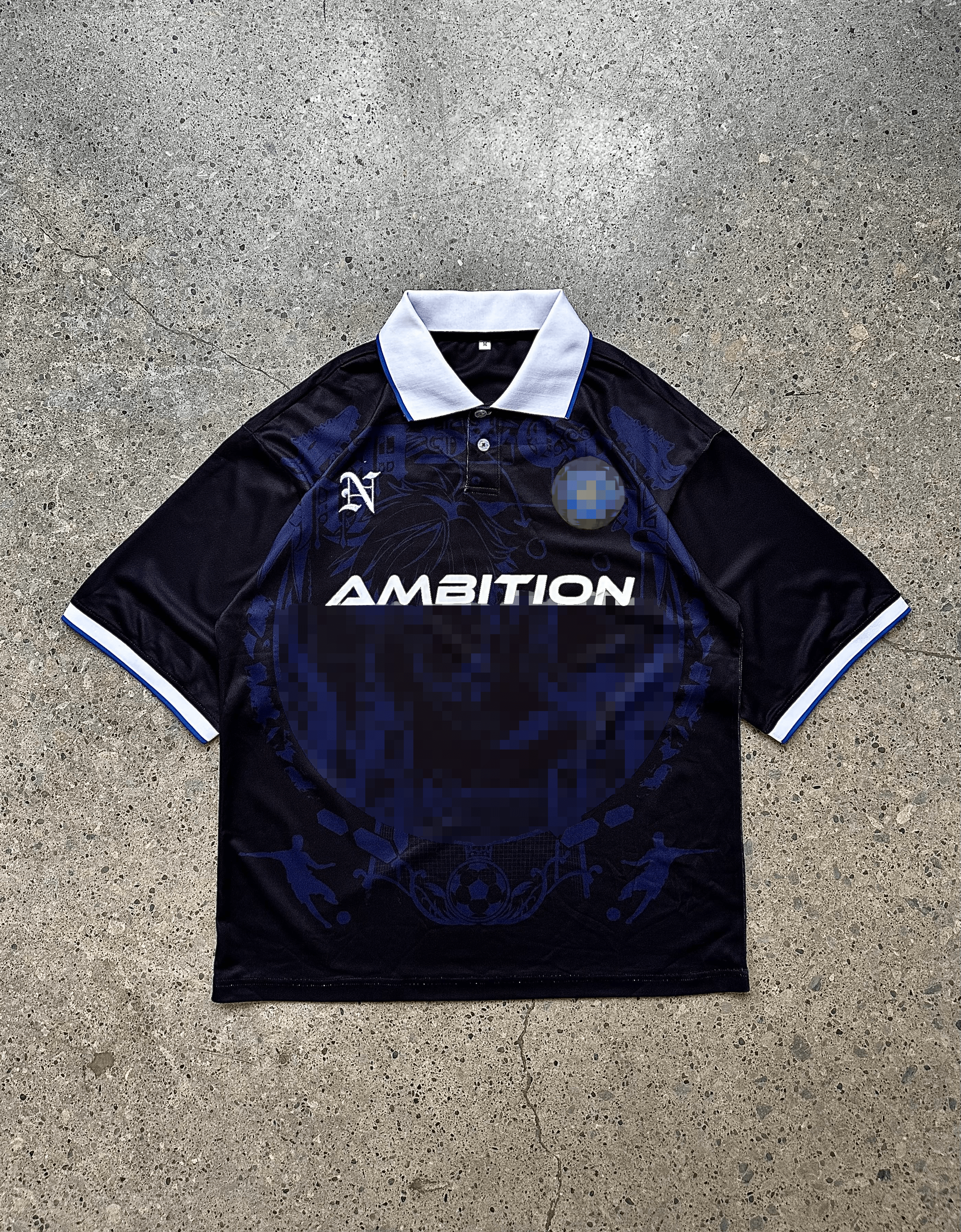 "Ambition" Polo Shirt-IYAMIUIO