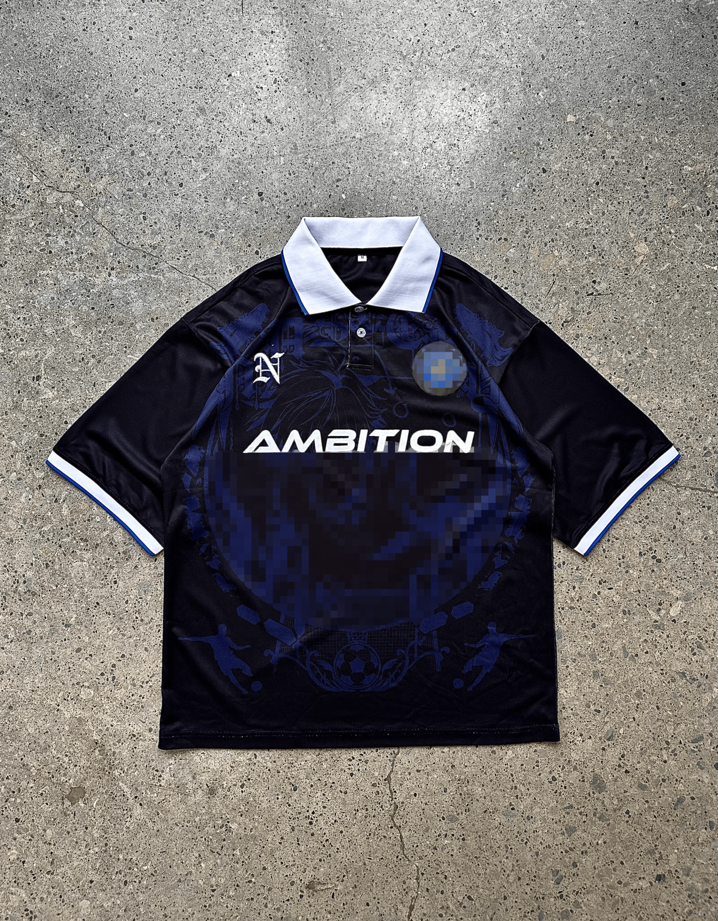 "Ambition" Polo Shirt-IYAMIUIO