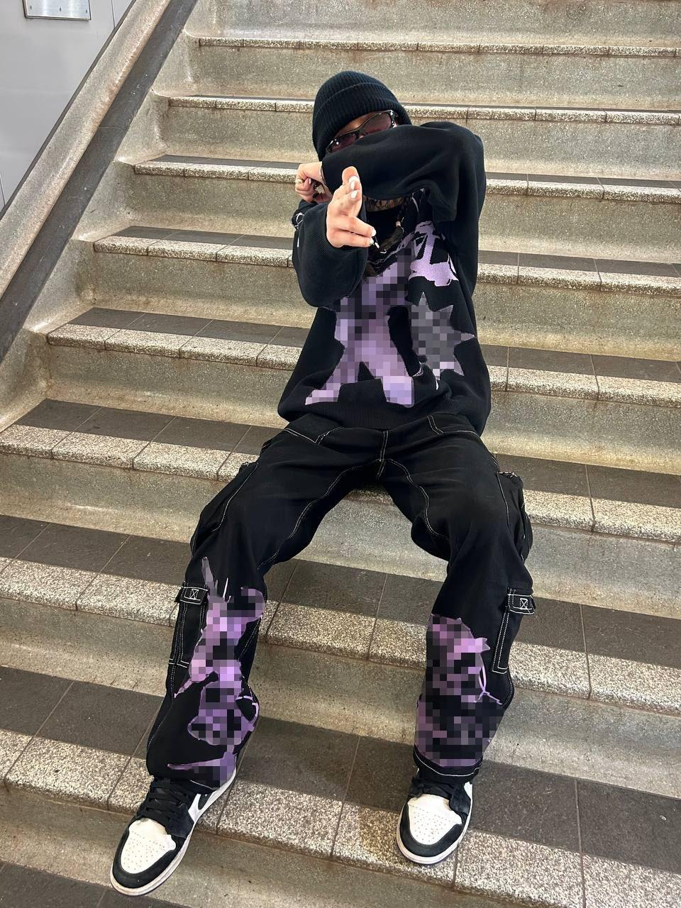 "Unchained" Cargo Pants-IYAMIUIO