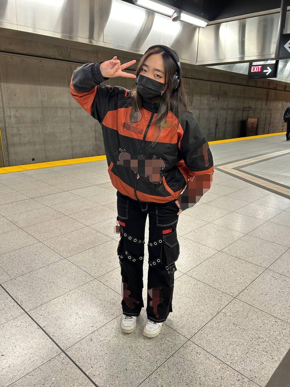 "Cursed Energy" Cargo Pants-IYAMIUIO