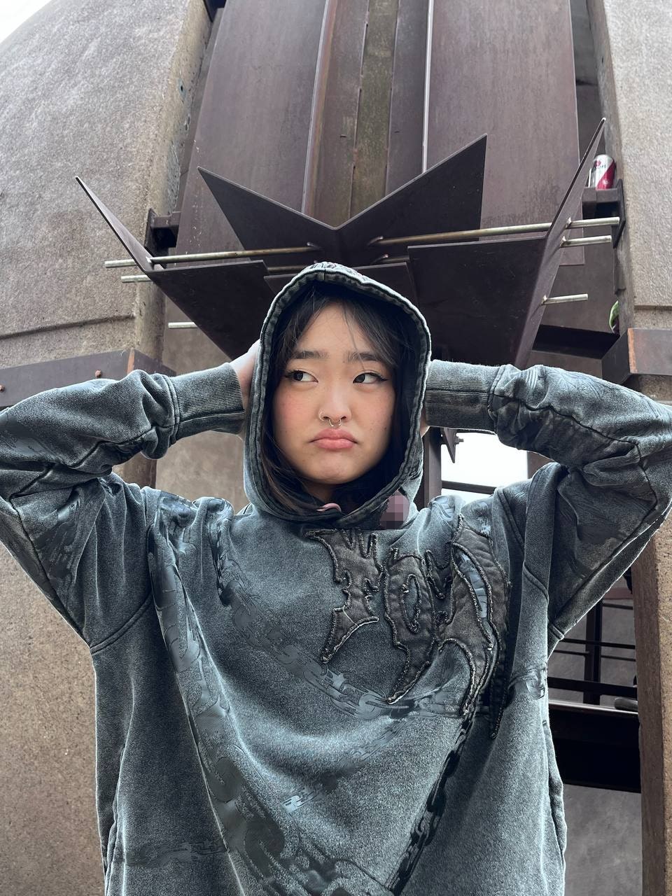 "Brute Force" Hoodie-IYAMIUIO