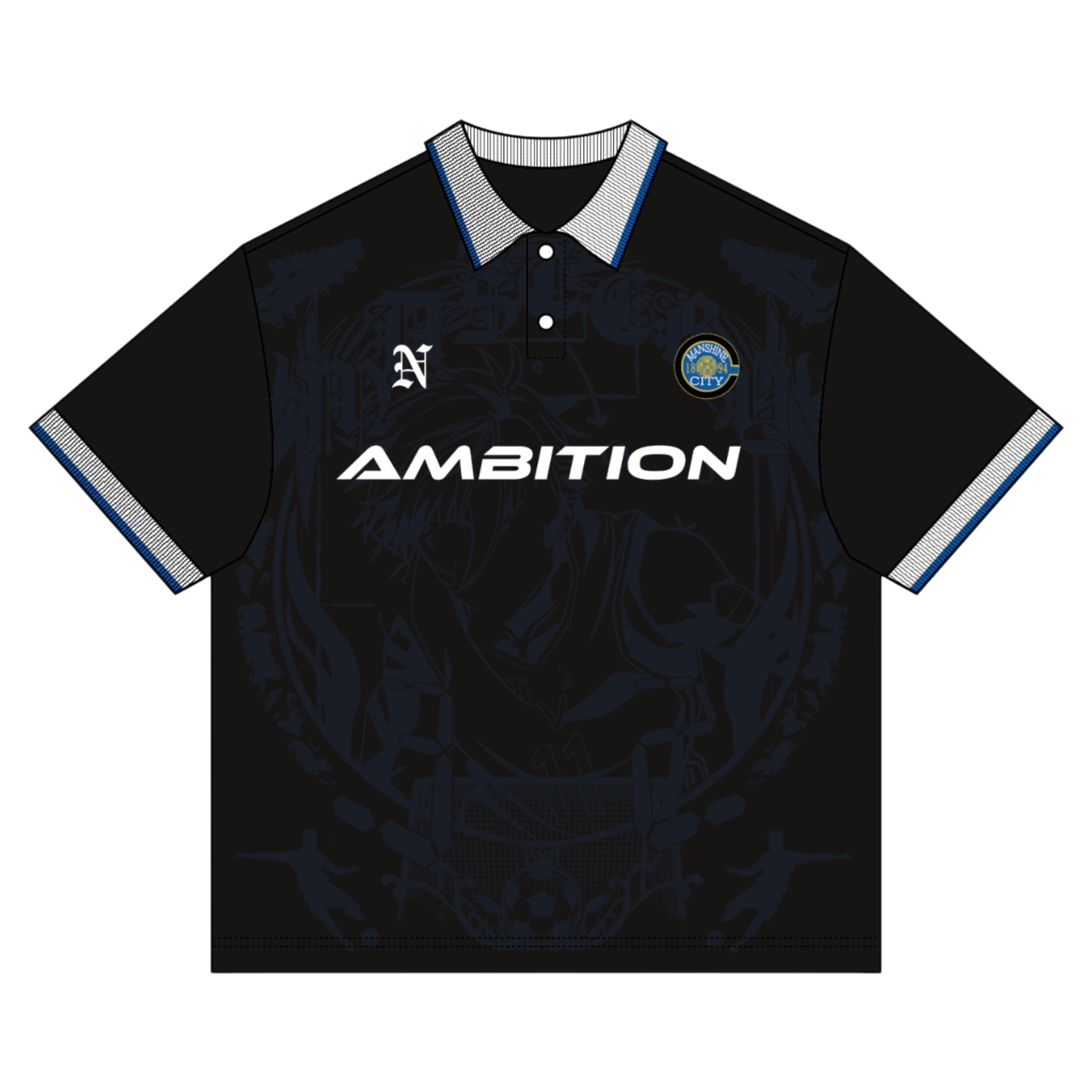 "Ambition" Polo Shirt-IYAMIUIO