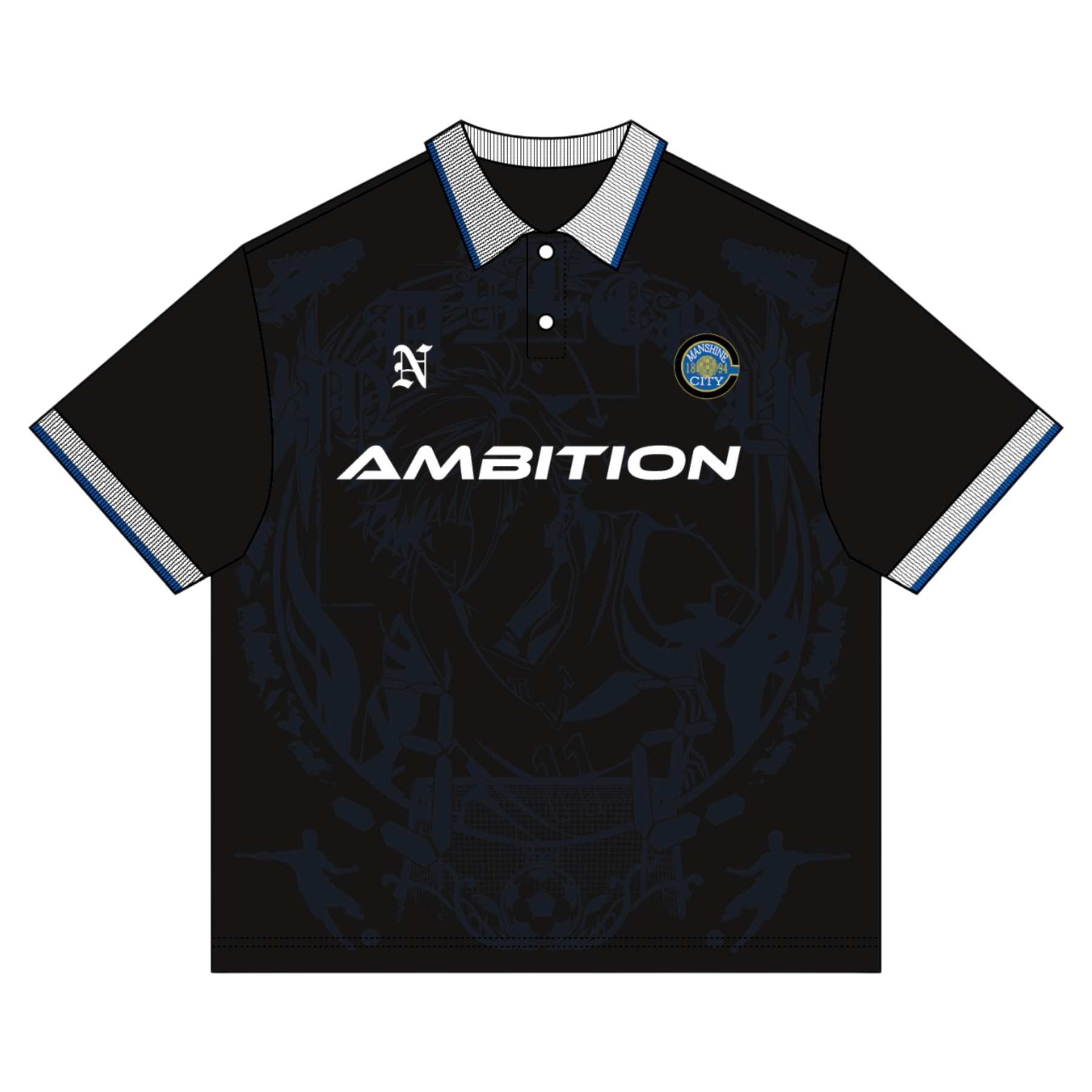 "Ambition" Polo Shirt-IYAMIUIO