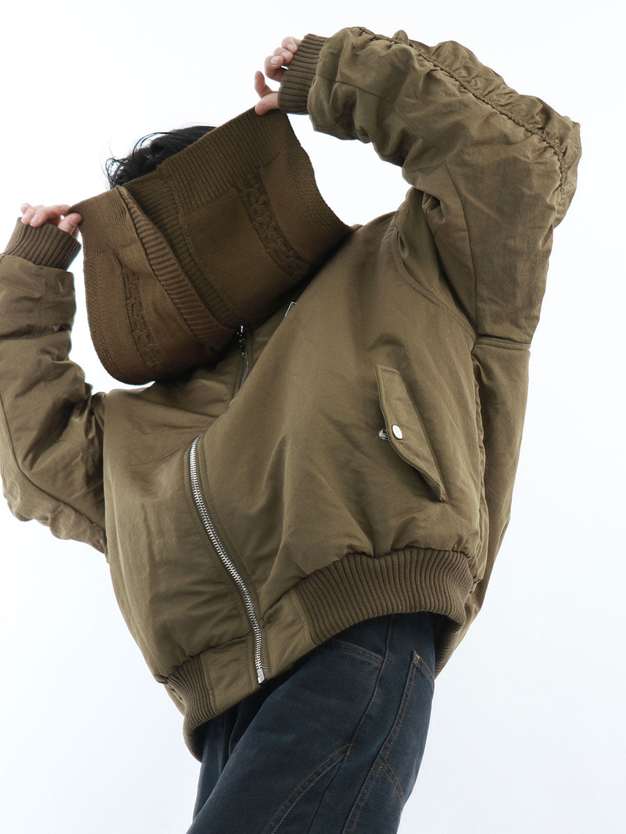 Cotton Jacket Tops-IYAMIUIO