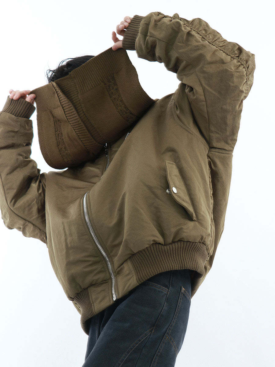 Cotton Jacket Tops-IYAMIUIO