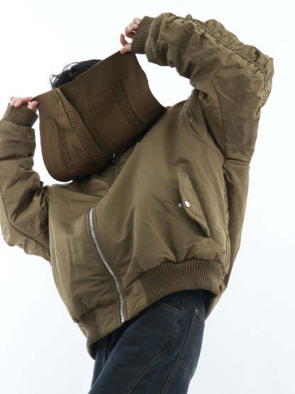 Cotton Jacket Tops-IYAMIUIO