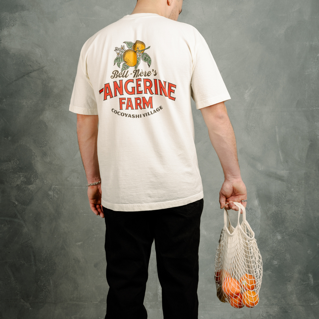 Bell-mere's Tangerine Farm Tee-One.P-IYAMIUIO