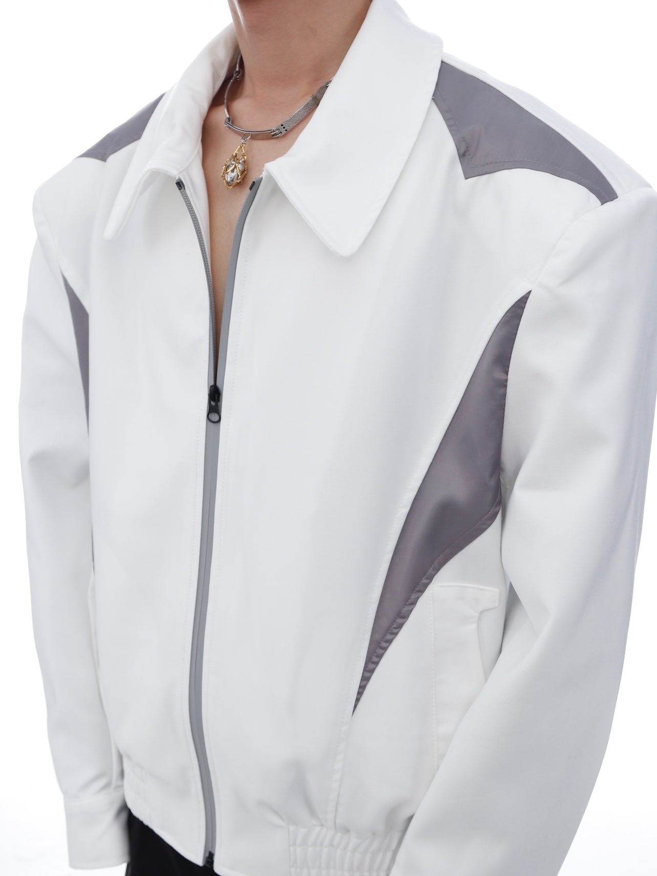 【23s Mar.】Shoulder Pads Thin Jacket-IYAMIUIO