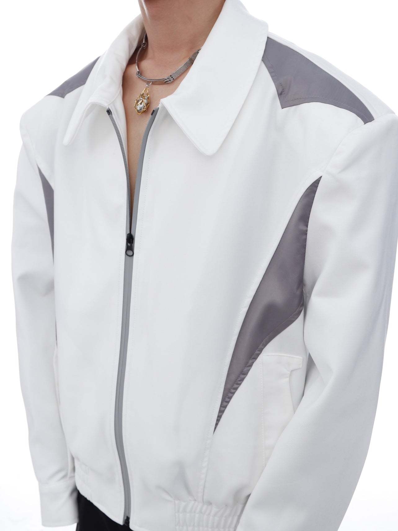 【23s Mar.】Shoulder Pads Thin Jacket-IYAMIUIO