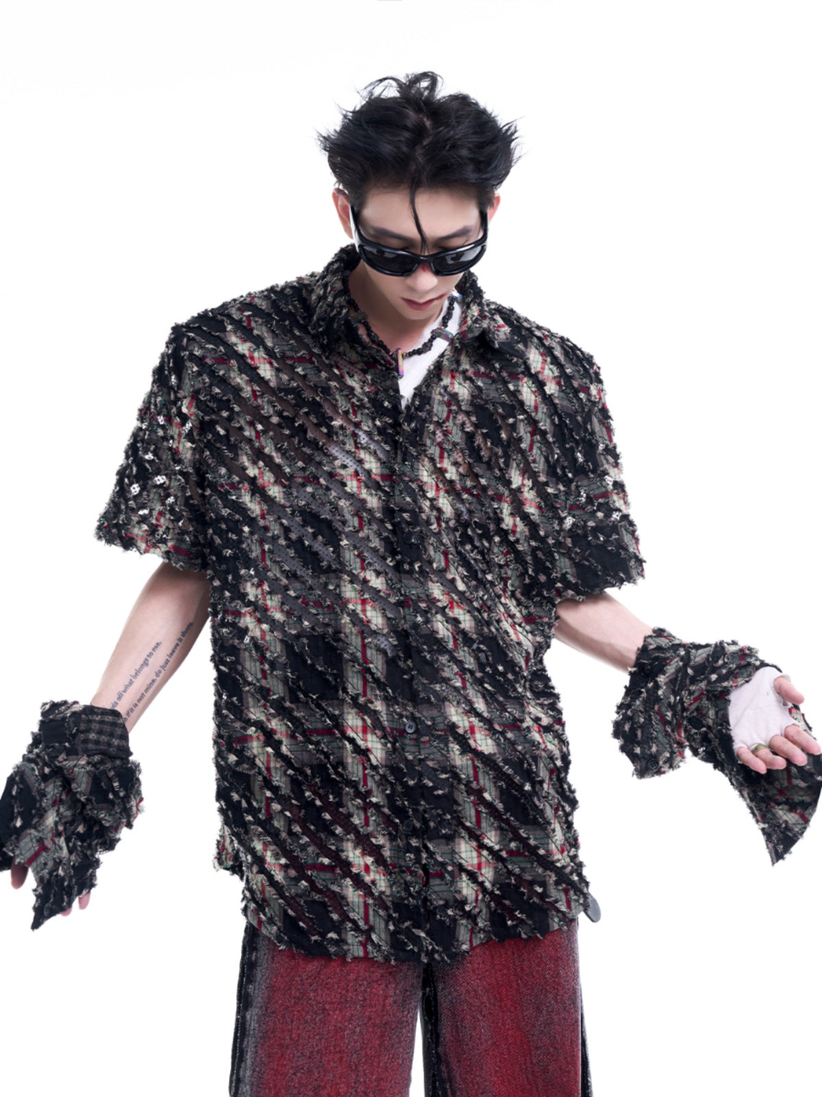 【24s Sep.】Detachable Sleeve Shirt-IYAMIUIO