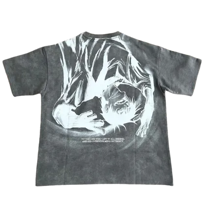 Vintage Washed T Shirt - JJK-IYAMIUIO