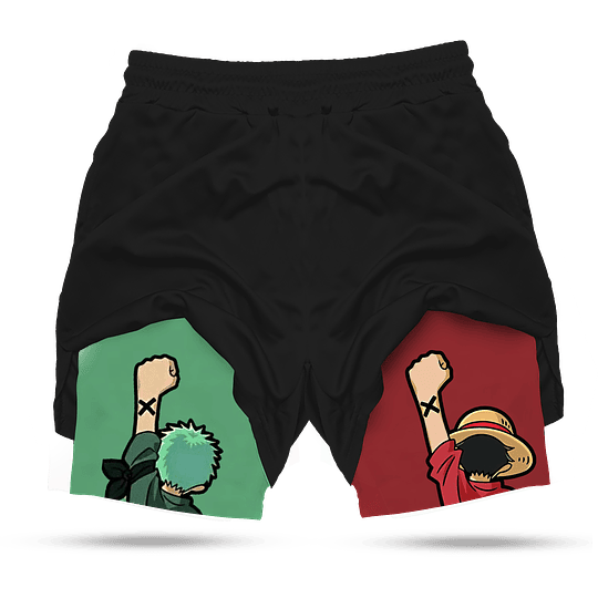 Luffy ＆ Zoro Performance Shorts-IYAMIUIO