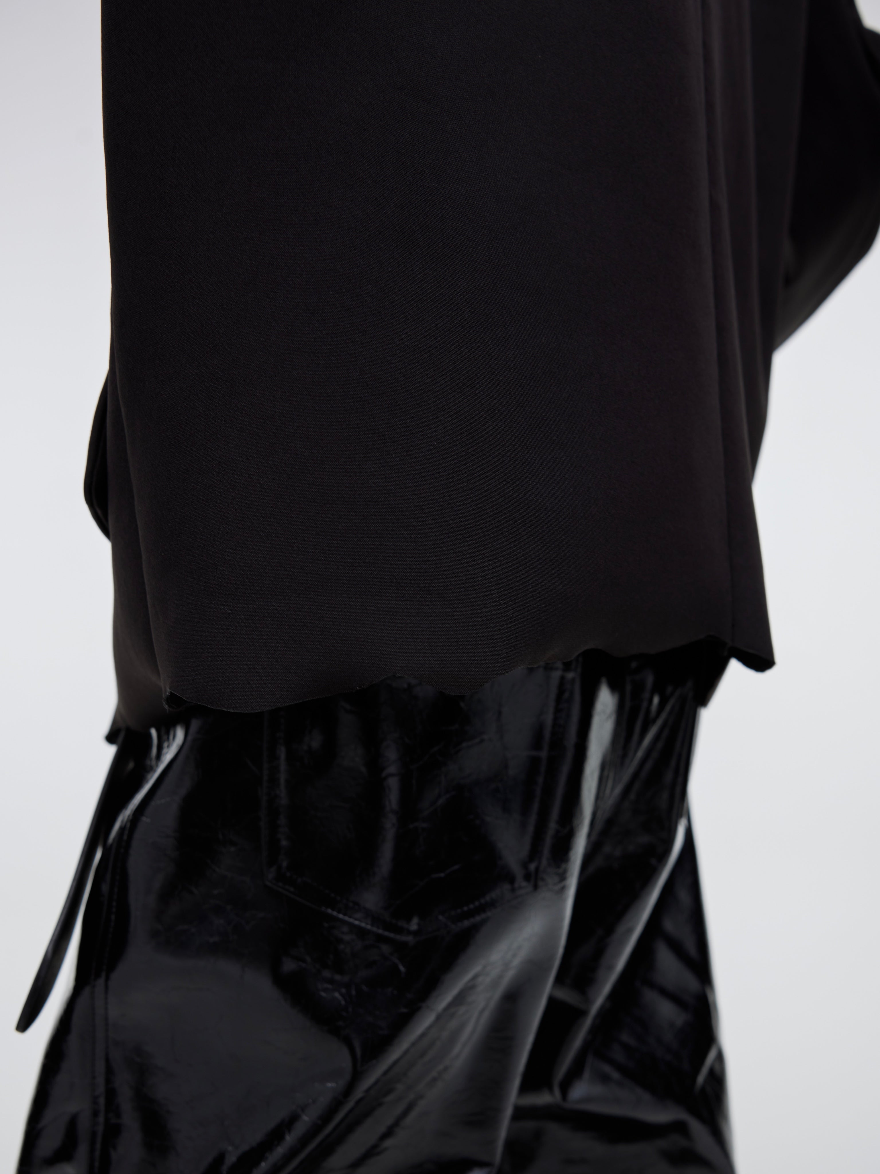 【23s September.】Padded Shoulder Oversized Blazer-IYAMIUIO