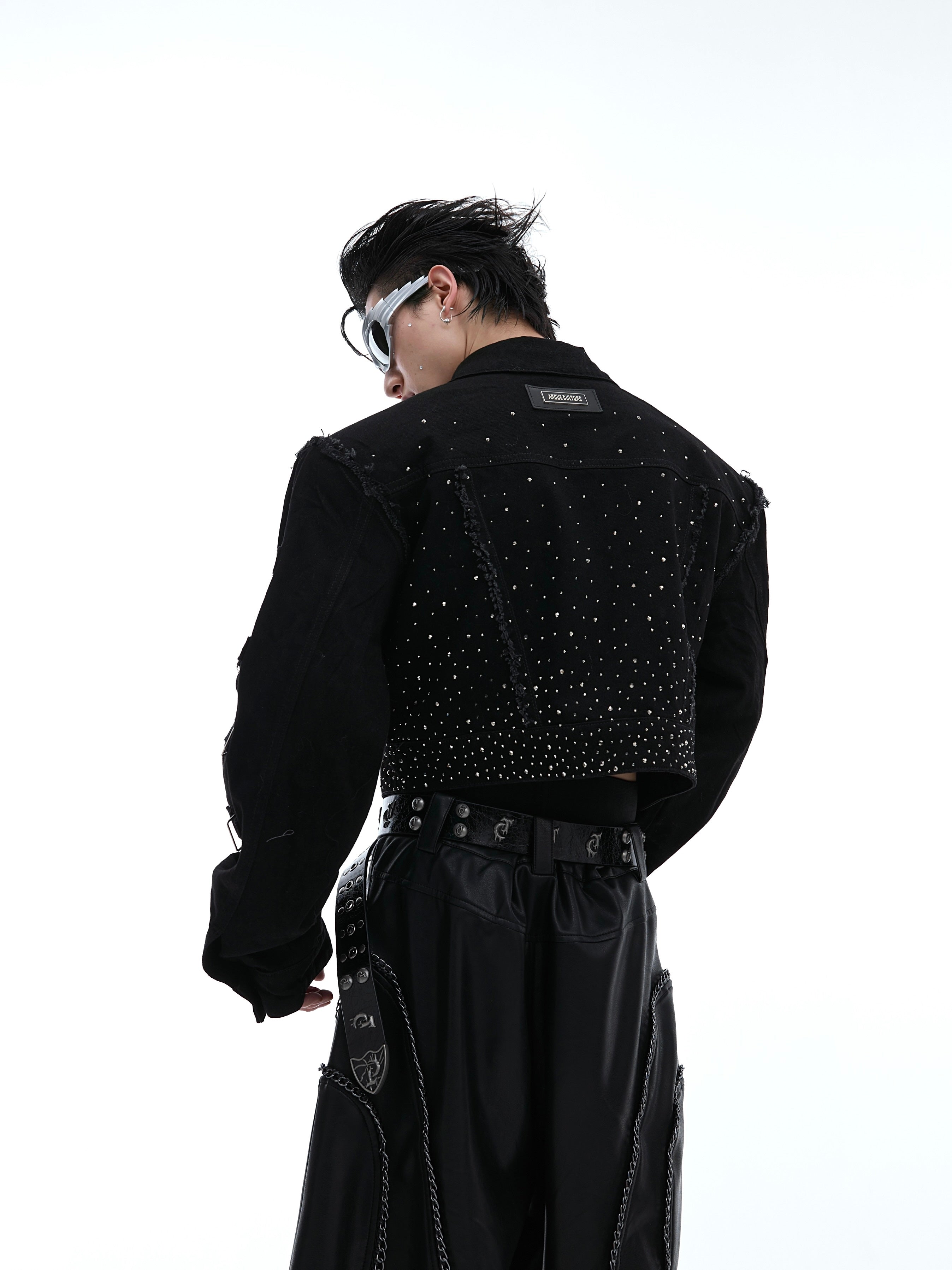【24s Aug.】Flash Diamond Gradient Pioneer Gorgeous Short Jacket-IYAMIUIO