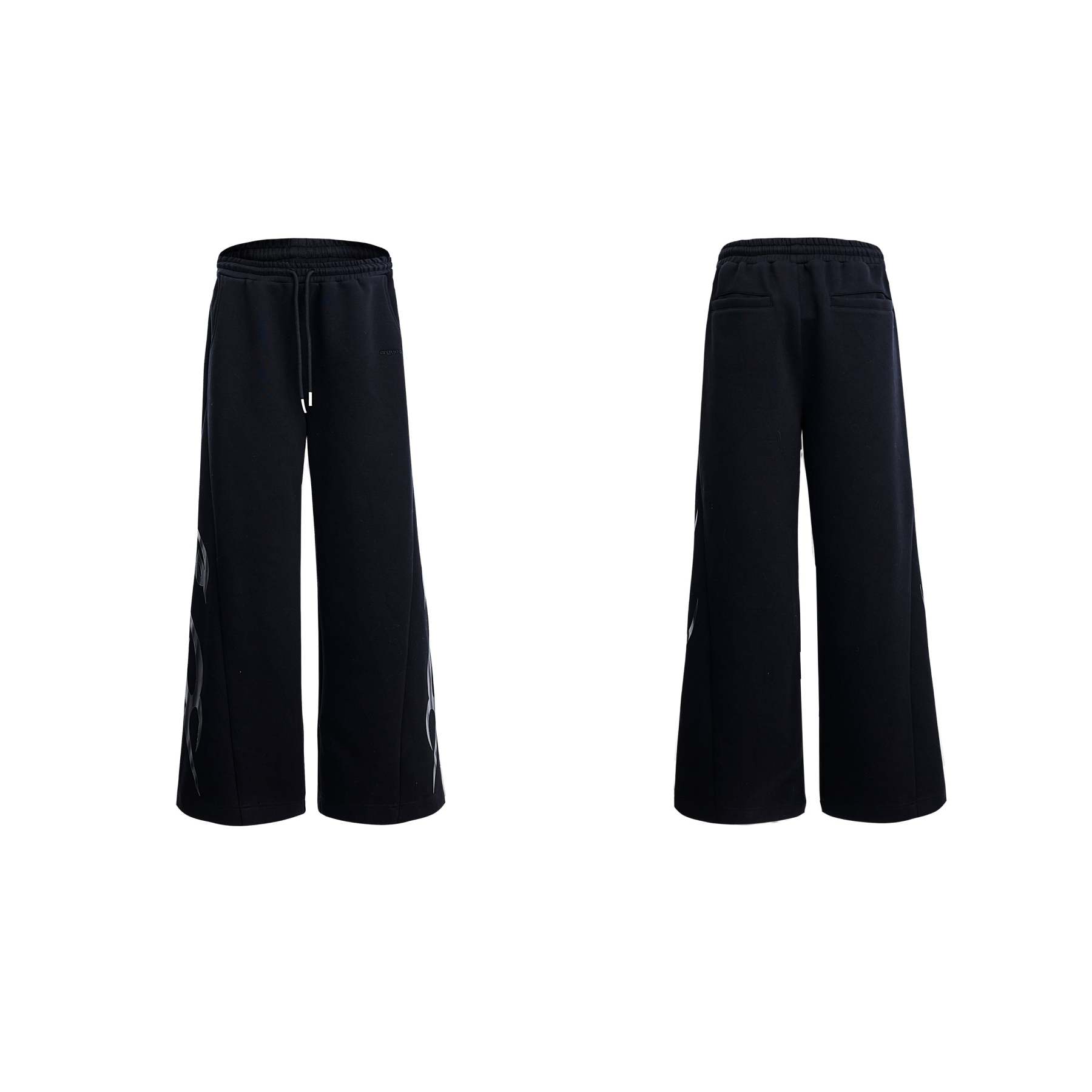 【24s Oct.】Pioneer Metal Flame Print Hoodie-IYAMIUIO