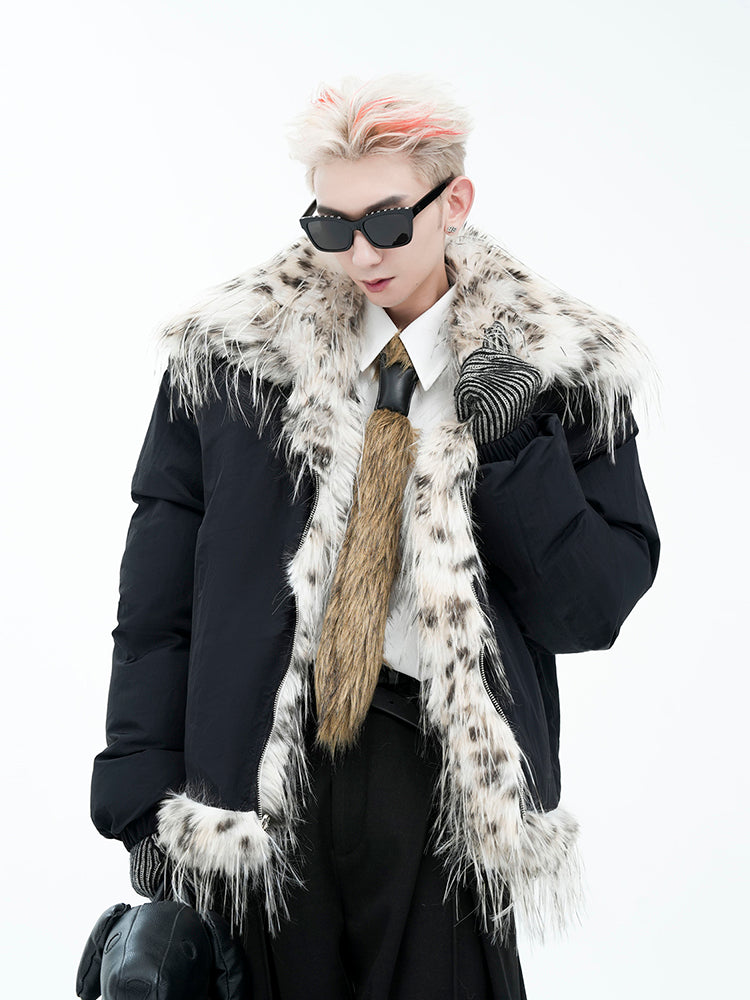 【24s January.】Reversible Faux Mink Fur Jacket-IYAMIUIO