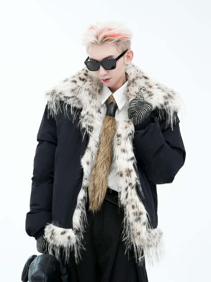 【24s January.】Reversible Faux Mink Fur Jacket-IYAMIUIO