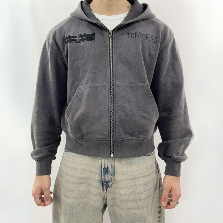 Arthur Zip Up Hoodie - Fire Force-IYAMIUIO