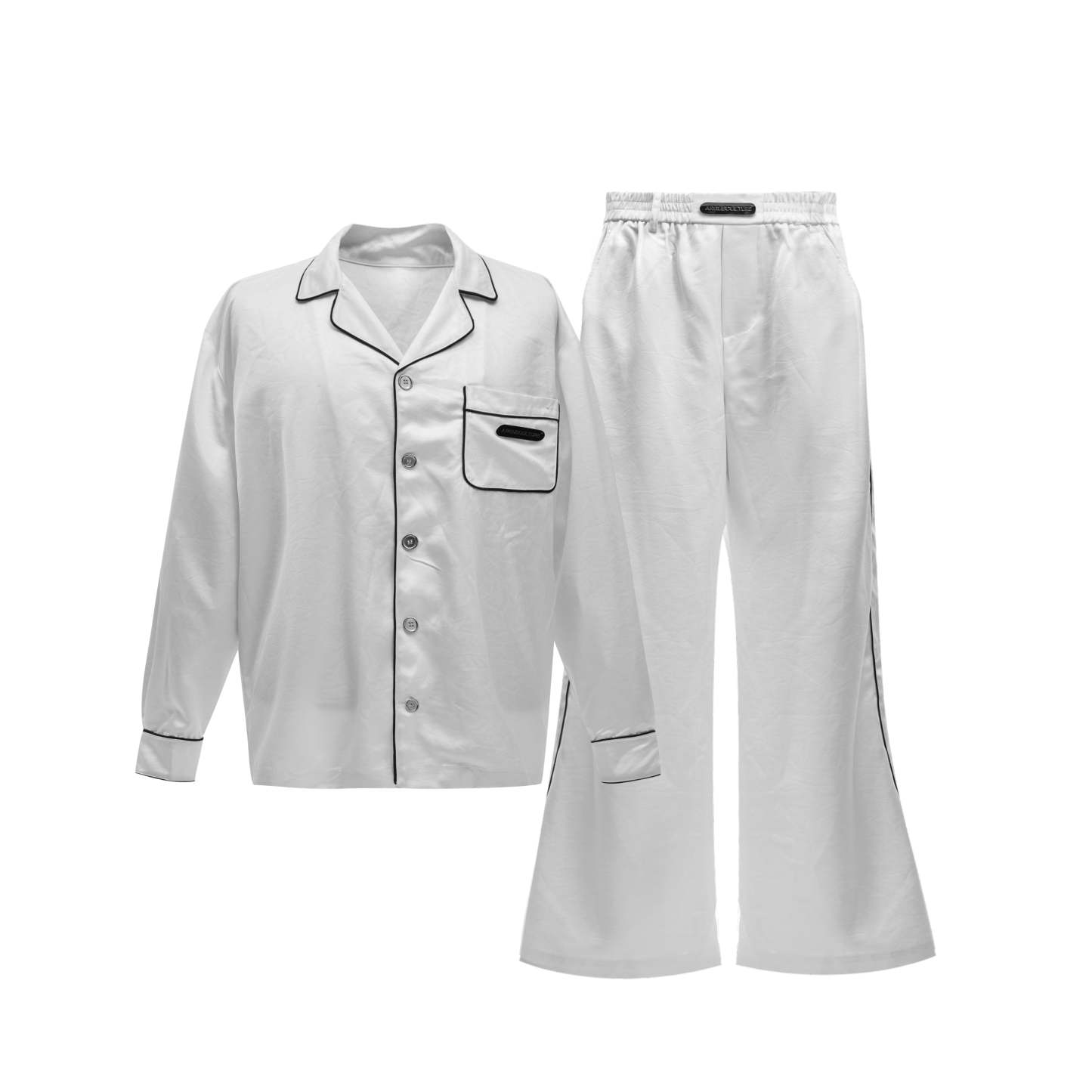 【24s Aug.】High-end Ice Silk Loungewear Pajamas Set-IYAMIUIO