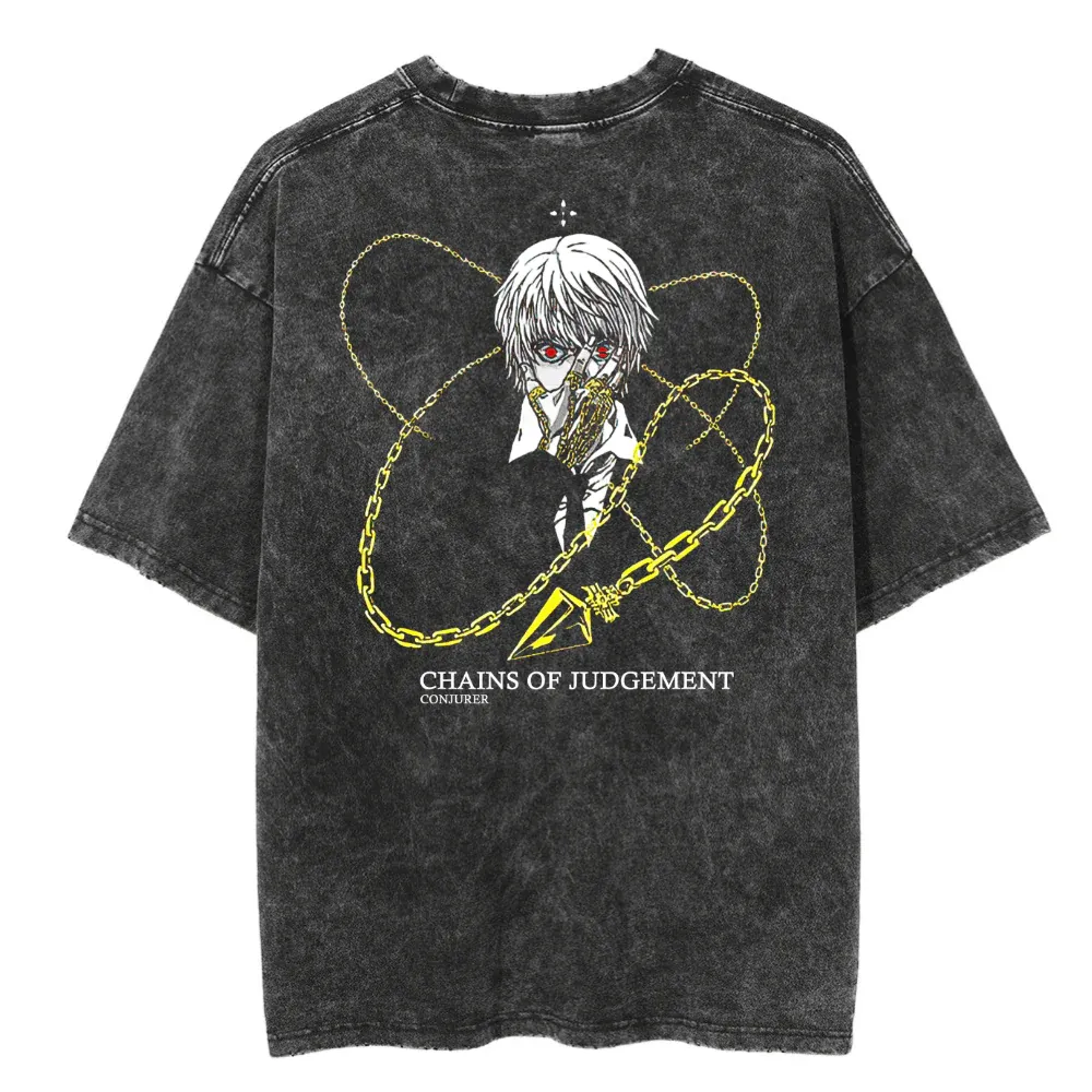 Kurapika Vintage Washed Tee - HxH-IYAMIUIO