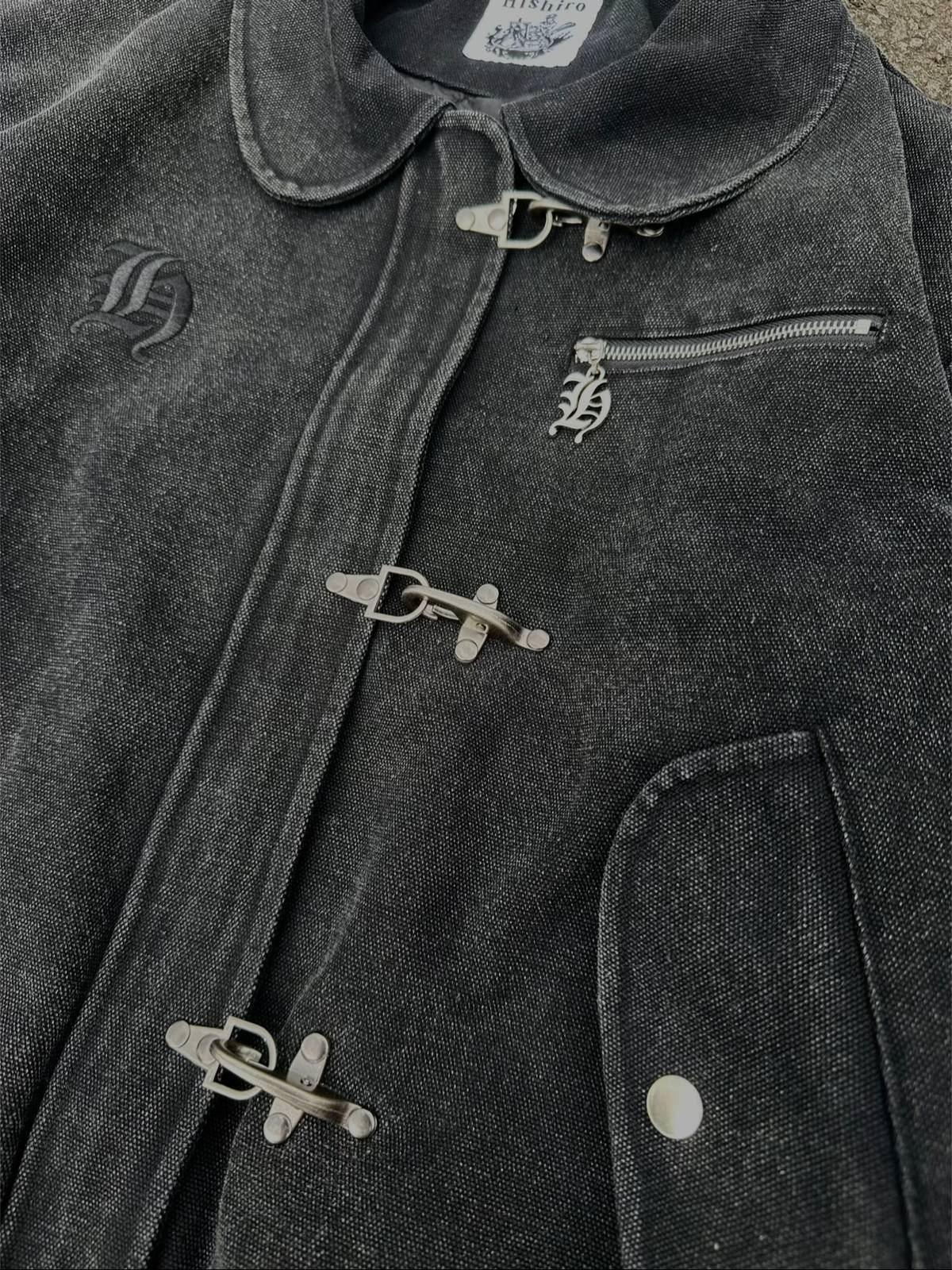 ZORO DENIM WORKWEAR BOMBER JACKET-IYAMIUIO