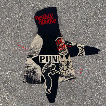 Las vegas lucky dice zip hoodie-IYAMIUIO