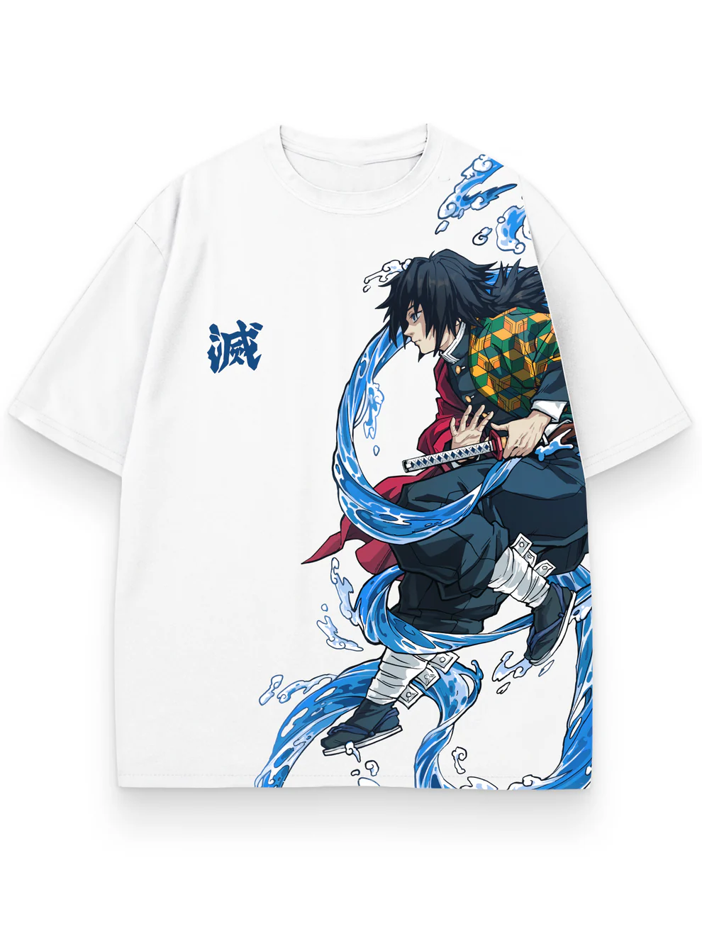 TOMIOKA T-SHIRT - Demon Slayer-IYAMIUIO