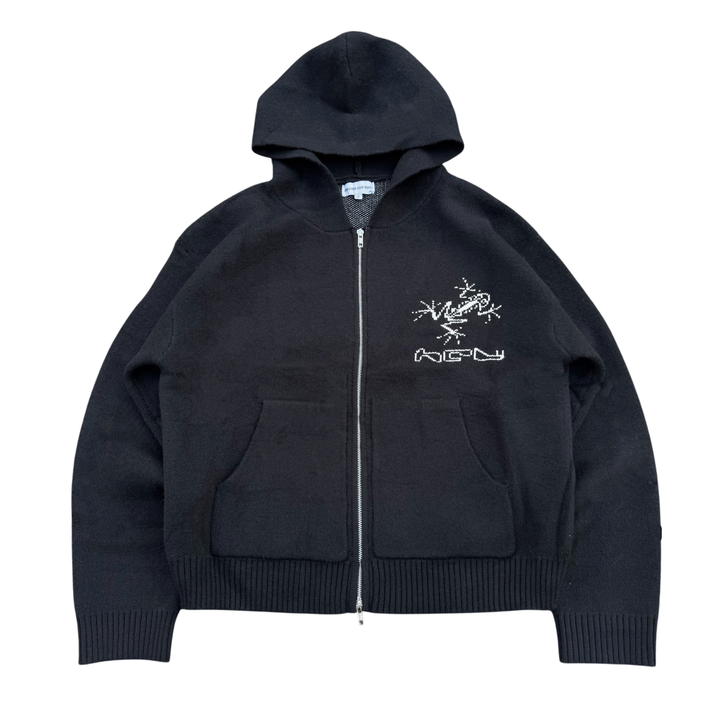 KNITTED FROG HOODIE-IYAMIUIO