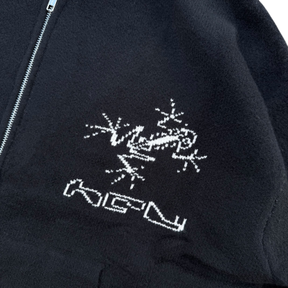 KNITTED FROG HOODIE-IYAMIUIO