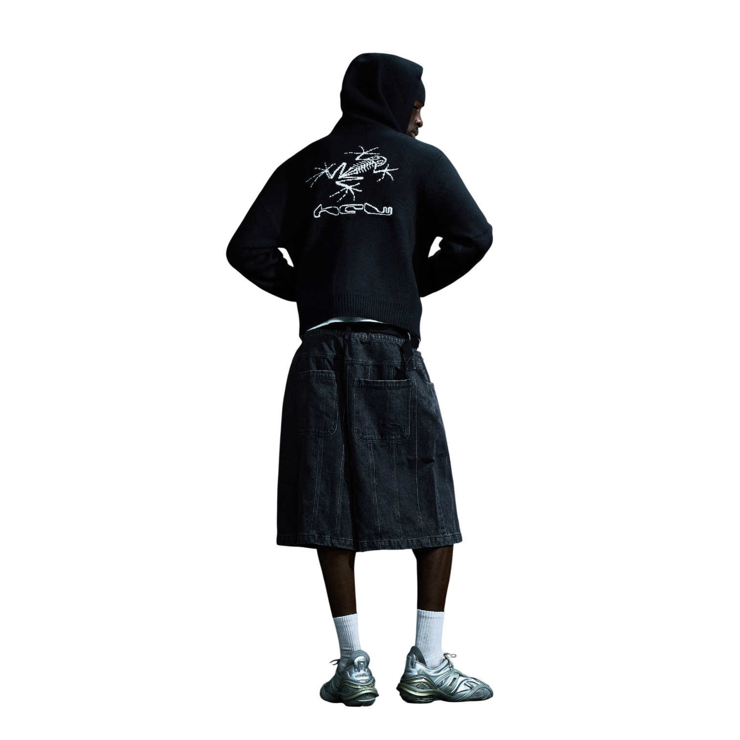 KNITTED FROG HOODIE-IYAMIUIO