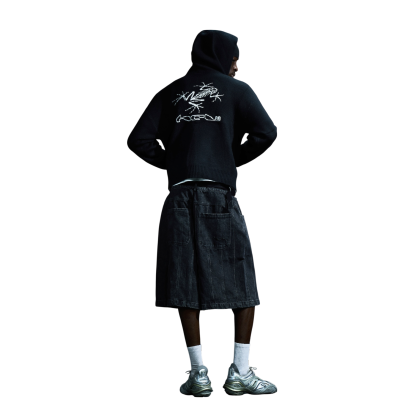 KNITTED FROG HOODIE-IYAMIUIO