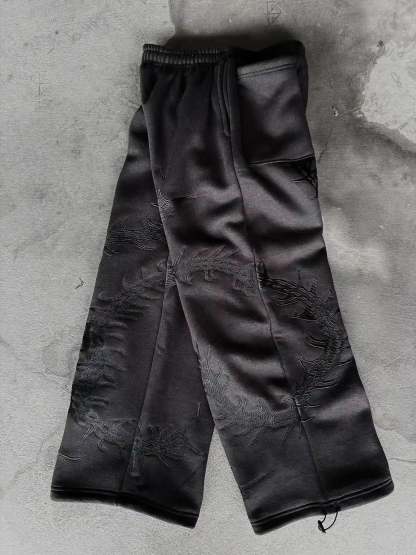 “Ghoul” Sweats (Black)-IYAMIUIO