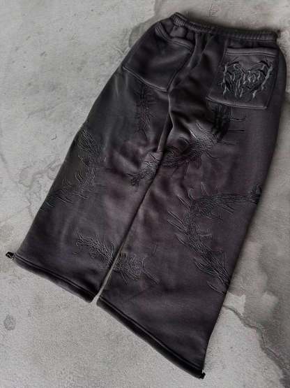 “Ghoul” Sweats (Black)-IYAMIUIO