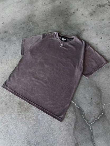 "Ghoul" T-Shirt (Dark Grey)-IYAMIUIO