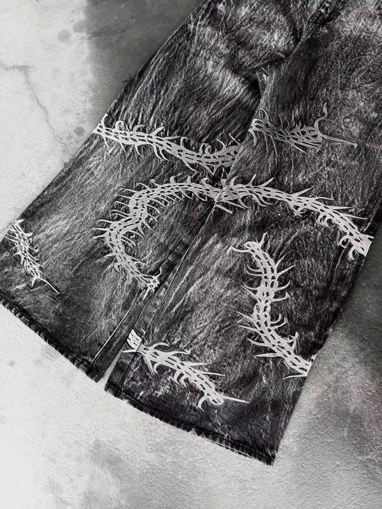 GHOUL JEANS+SWEATSHIRT-IYAMIUIO