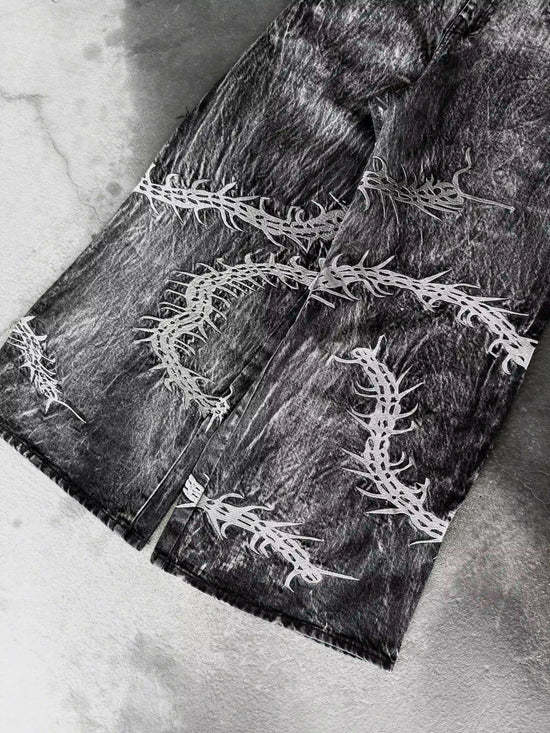 GHOUL JEANS+SWEATSHIRT-IYAMIUIO