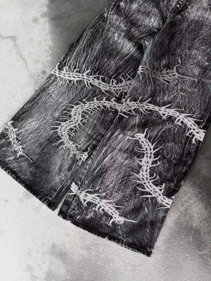 GHOUL JEANS+SWEATSHIRT-IYAMIUIO