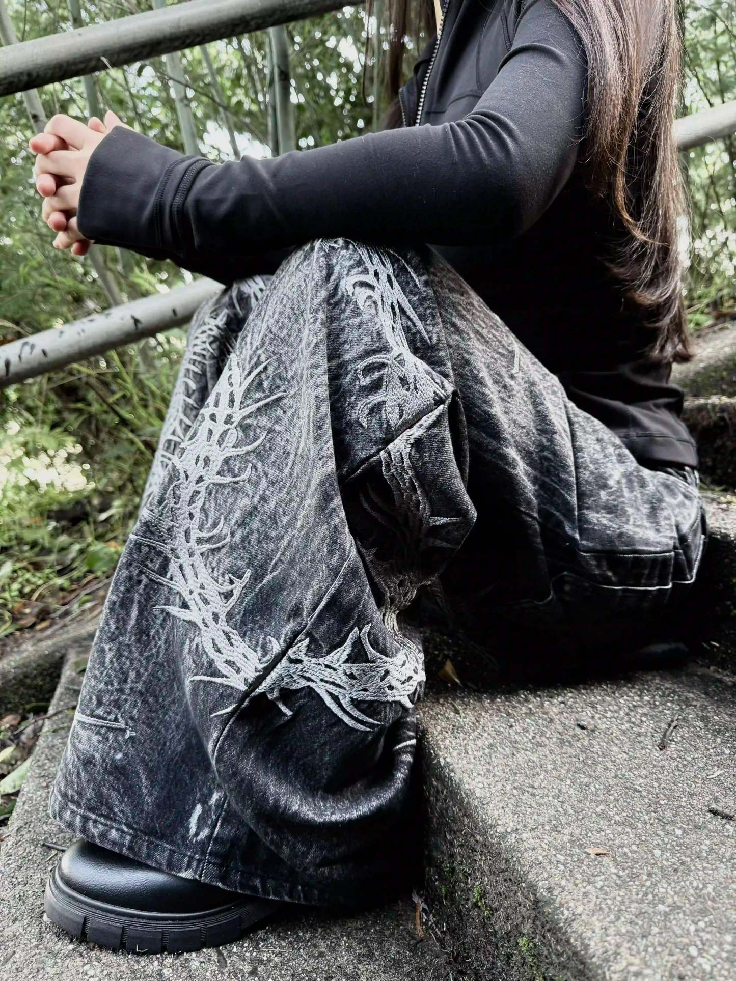 “Ghoul” Jeans-IYAMIUIO