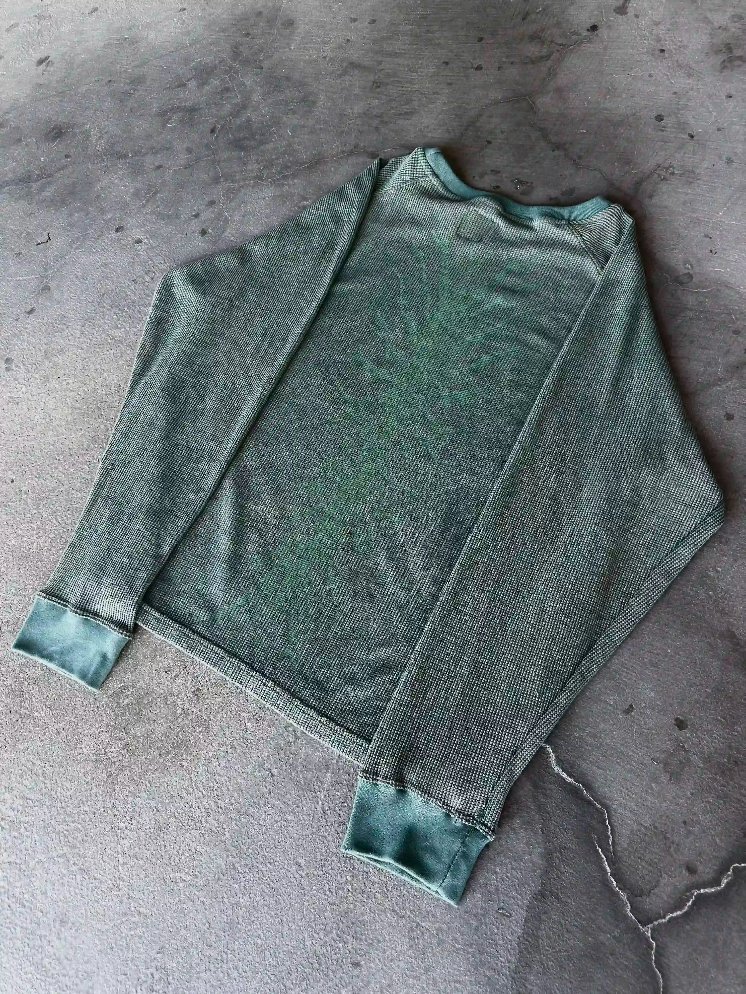 "Ghoul" Long-Sleeve (Olive Green)-IYAMIUIO
