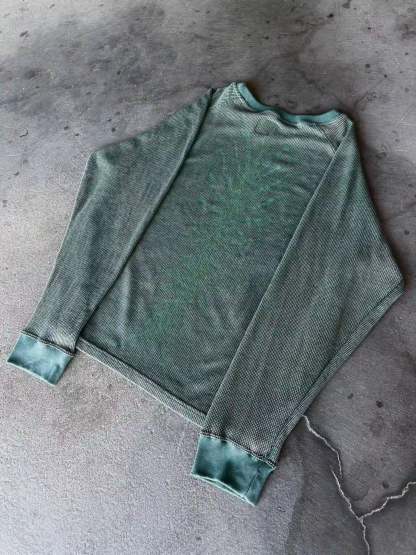 "Ghoul" Long-Sleeve (Olive Green)-IYAMIUIO